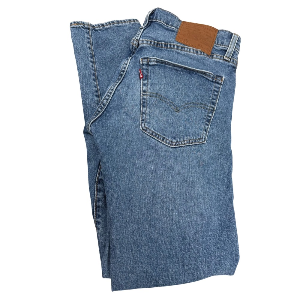Levis Premium Big E 512 Slim Taper Mens Blue Denim Jeans‎ 31x32 2022 Western
